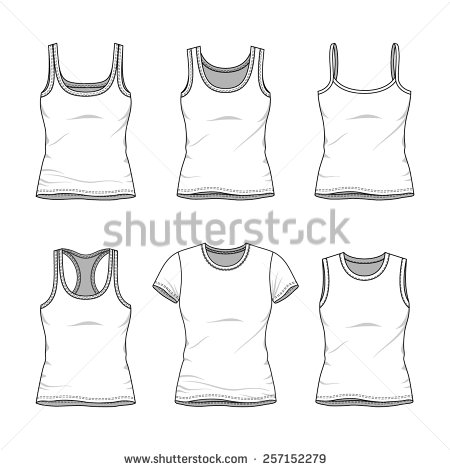 Blank Clothing Design Templates