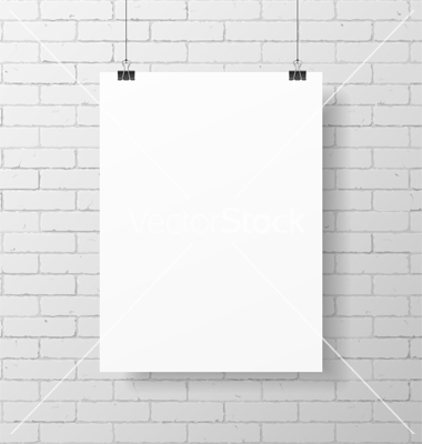 5 Poster On Wall Vector Images