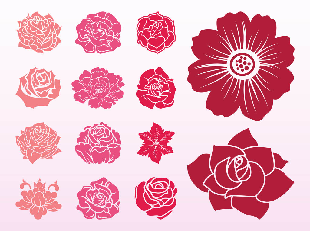 Blooming Blossom Flower Vector Art