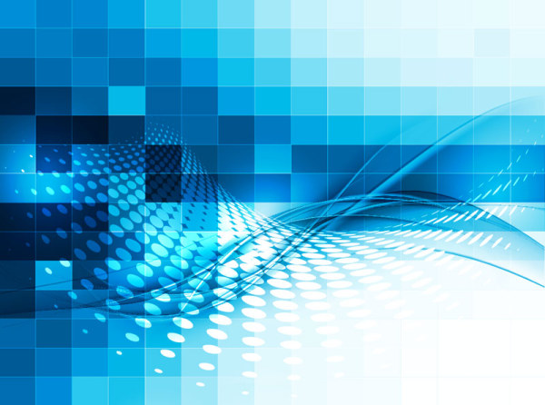 Blue Abstract Vector Free Blue Abstract Vector Free