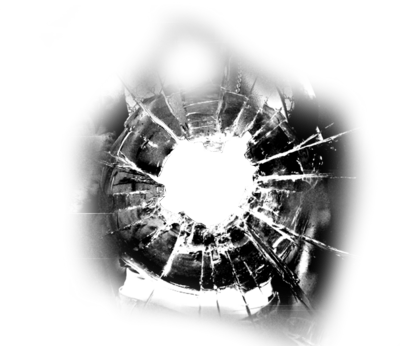 Bullet Hole Glass Bullet Hole Glass