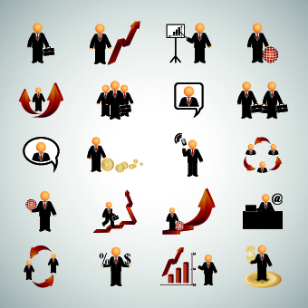 Business Person Icon Vector Business Person Icon Vector