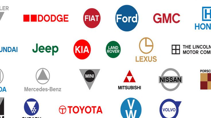 Car Flat Logo Design