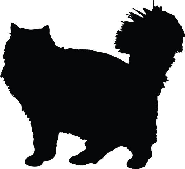 Cat Silhouette Shapes Cat Silhouette Shapes
