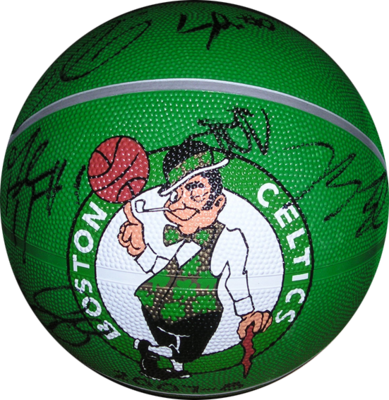 Celtics Autographed Basketball
