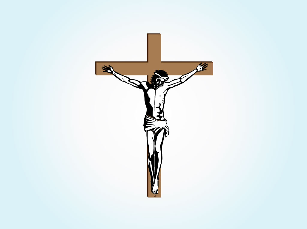 Christian Cross Vector Art