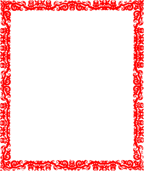 Clip Art Red Borders Designs Clip Art Red Borders Designs