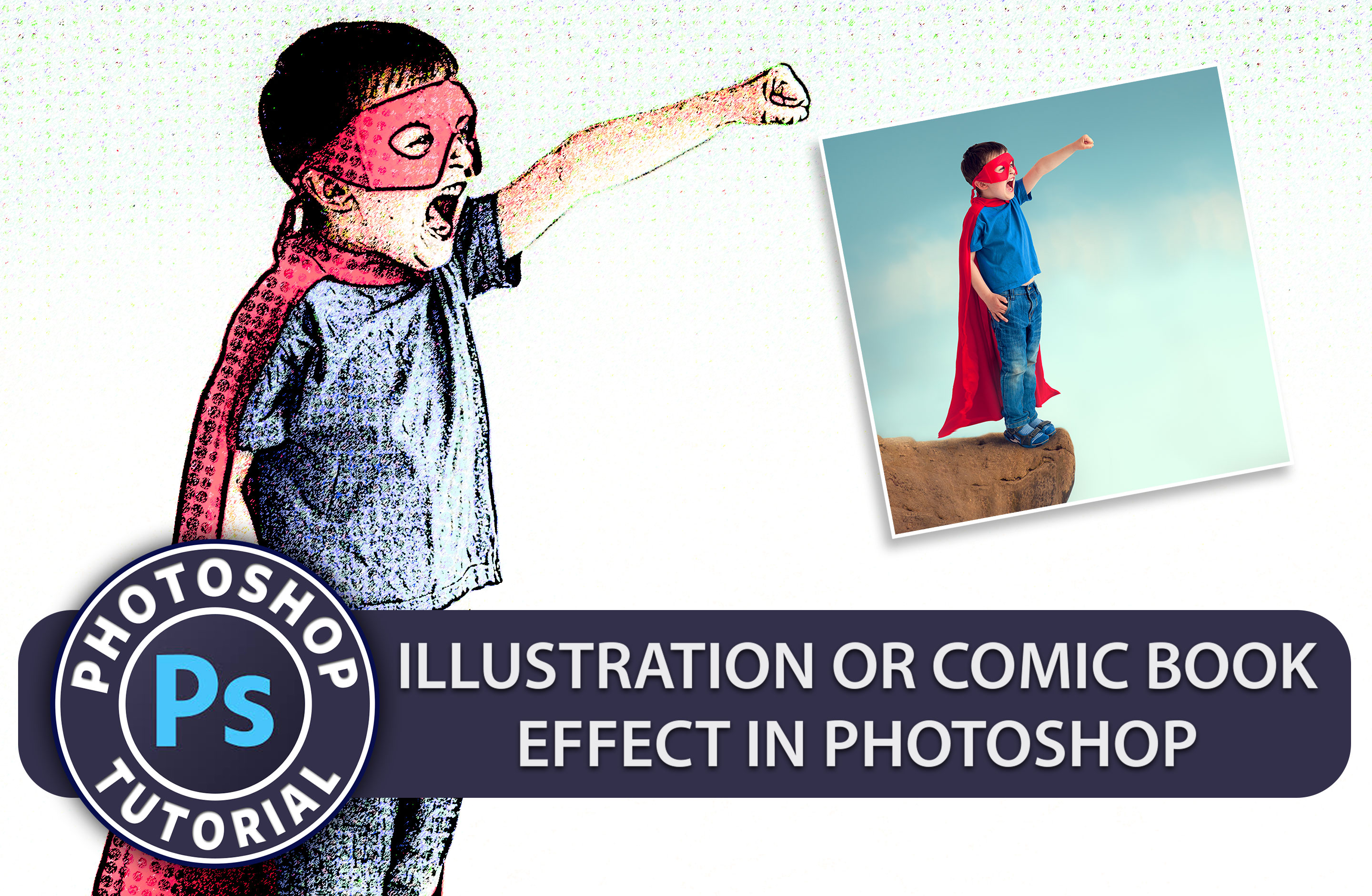 Comic Book Effect Photoshop