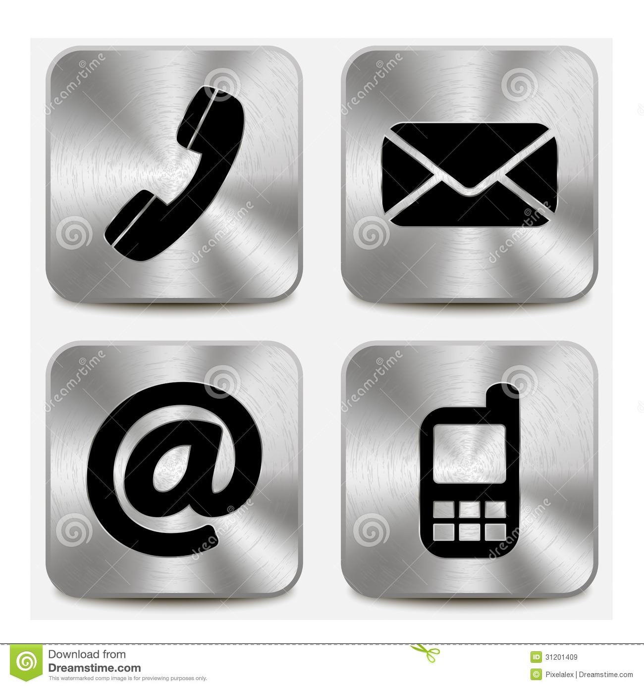 Contact Us Button Icon