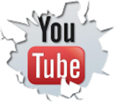 Cracked YouTube Logo