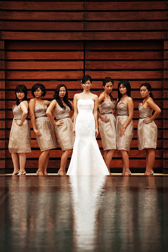 Creative Wedding Bridal Party Poses