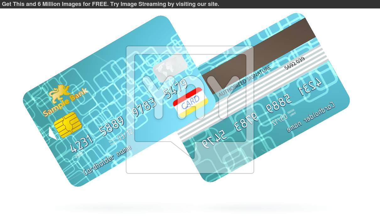 Credit Card Front and Back