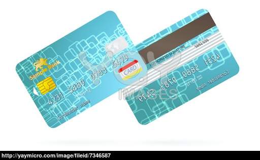 Credit Card Front and Back