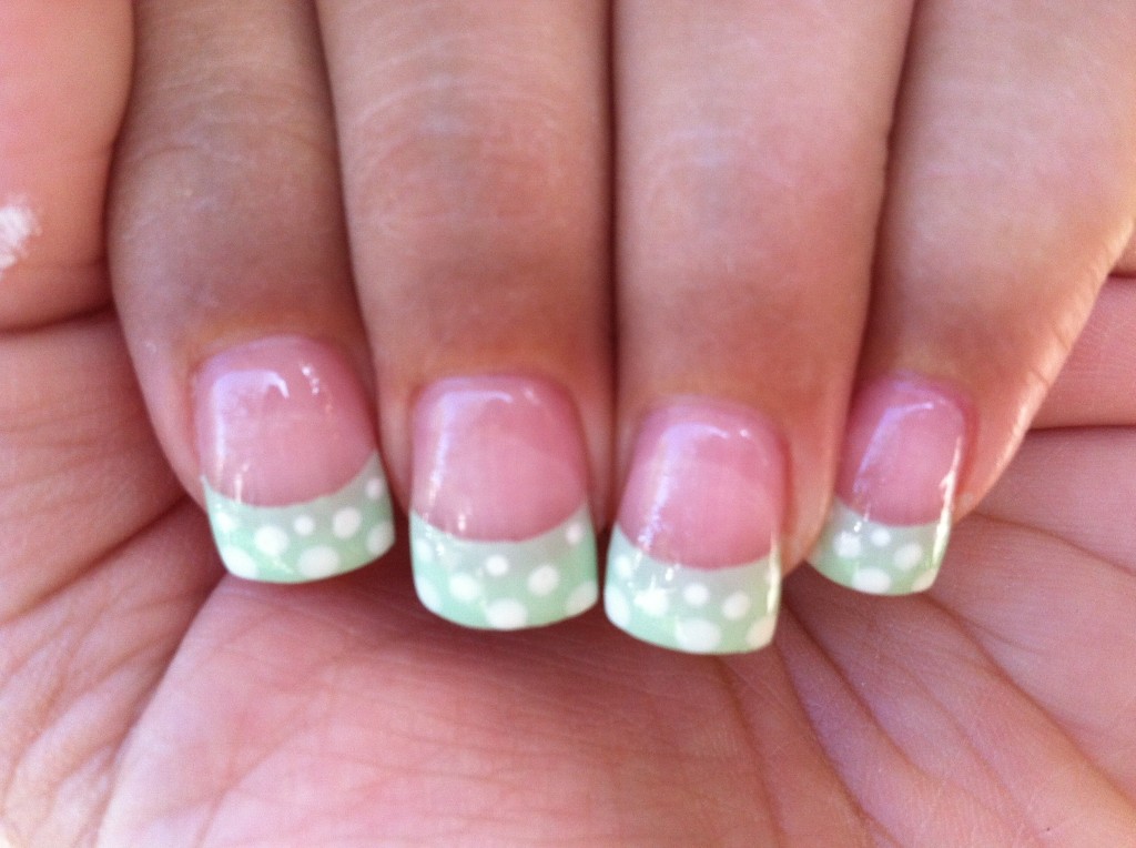 Cute Summer French Tip Nail Designs