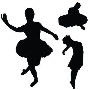 Dancer Silhouette Vector Free