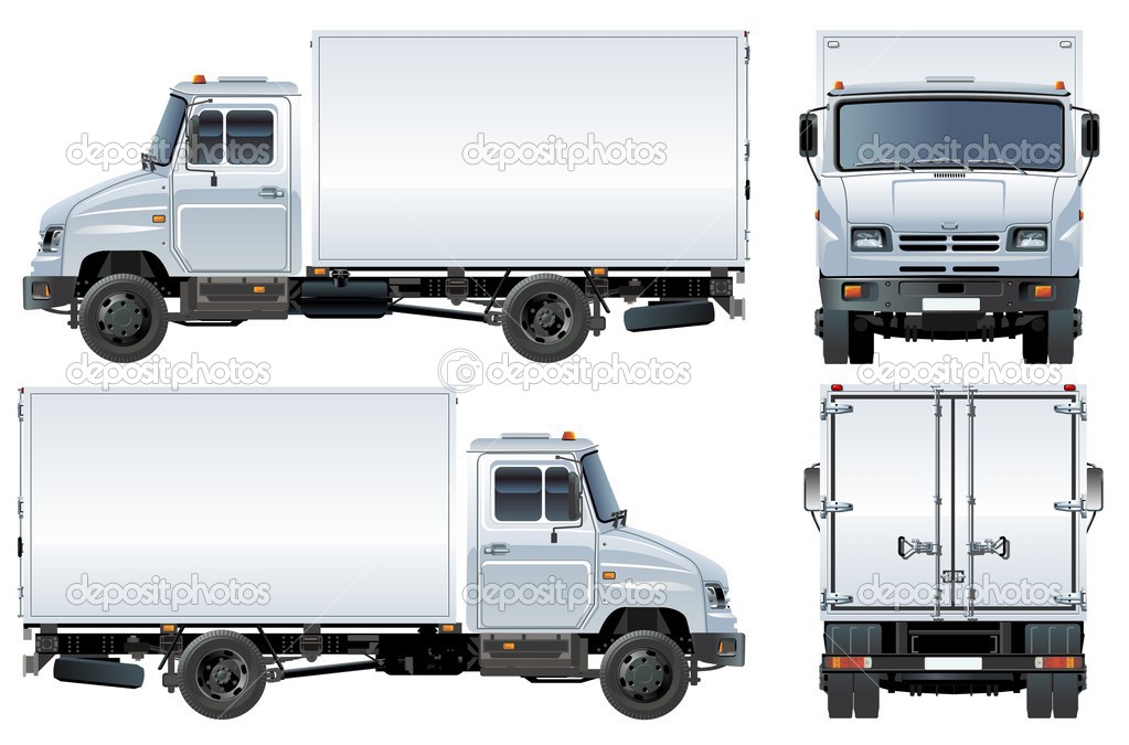 Delivery Cargo Truck