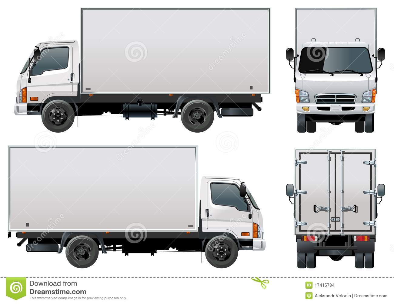 Delivery Truck Vector