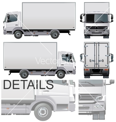 Delivery Truck Vector