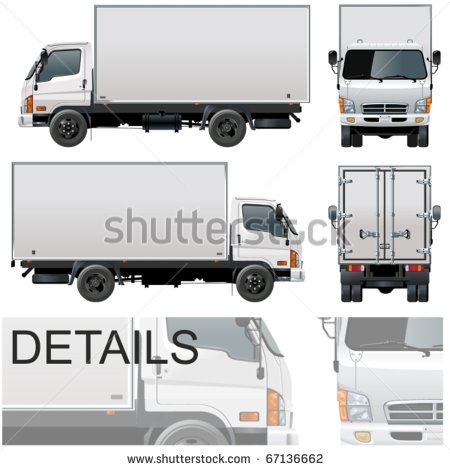 Delivery Truck Vector