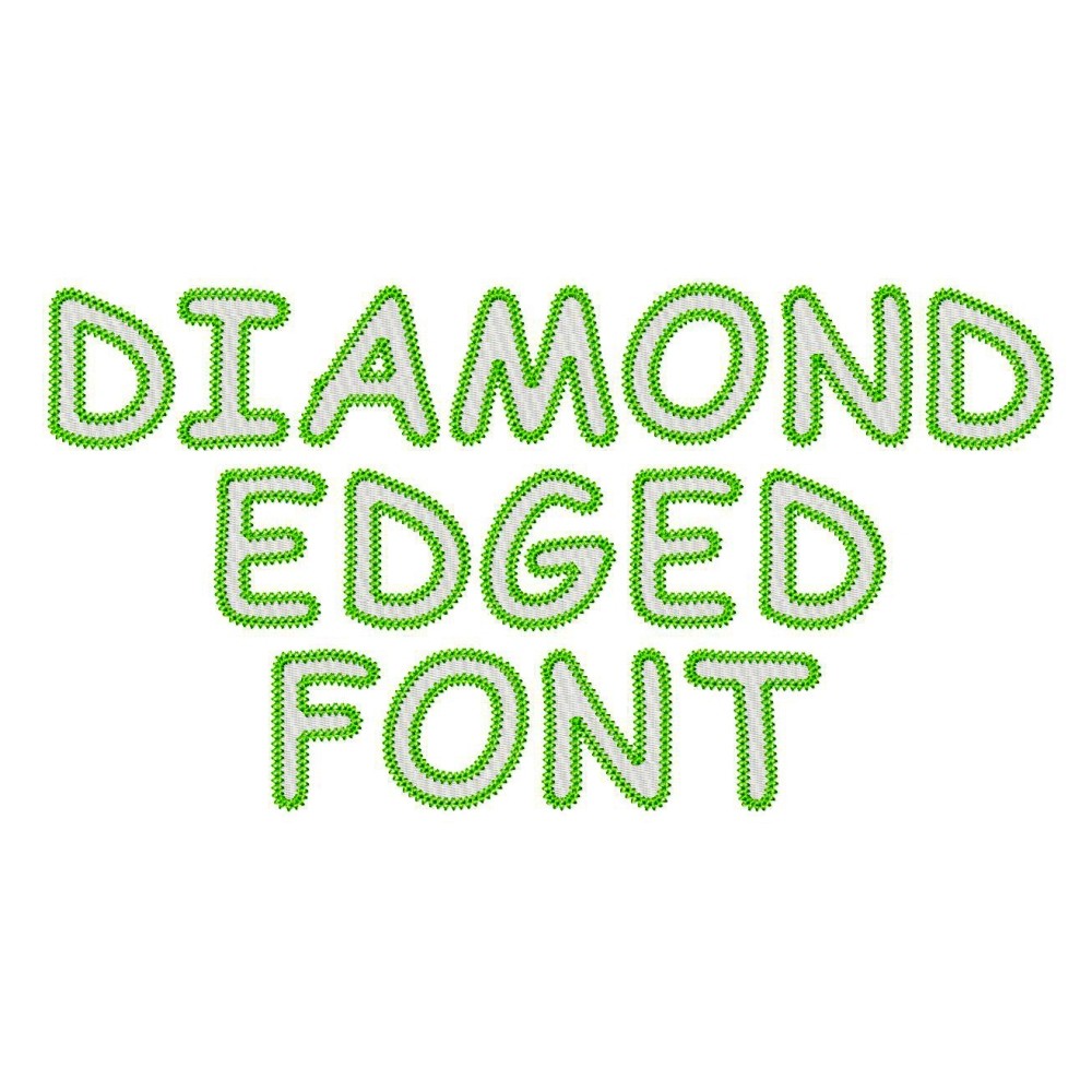 5 Diamond V Font Images