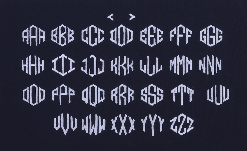 Diamond Monogram Font Free