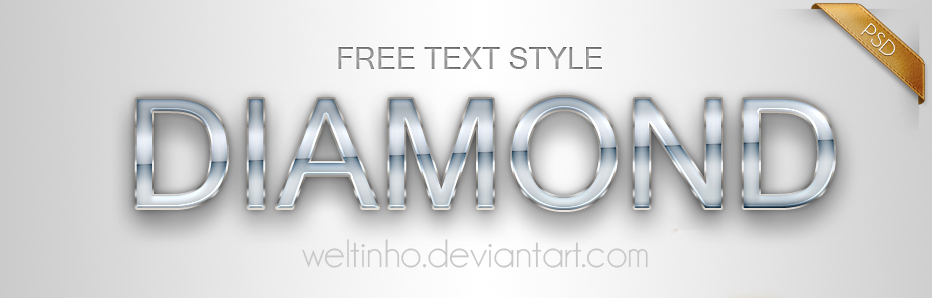 Diamond Photoshop Text Styles Diamond Photoshop Text Styles