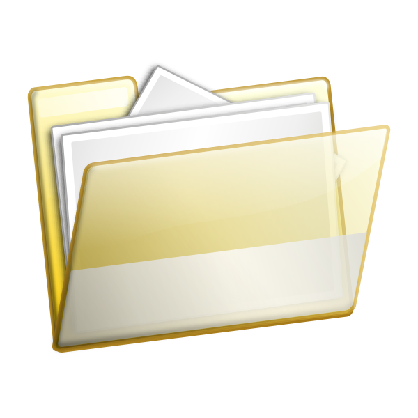 Document Folder Clip Art