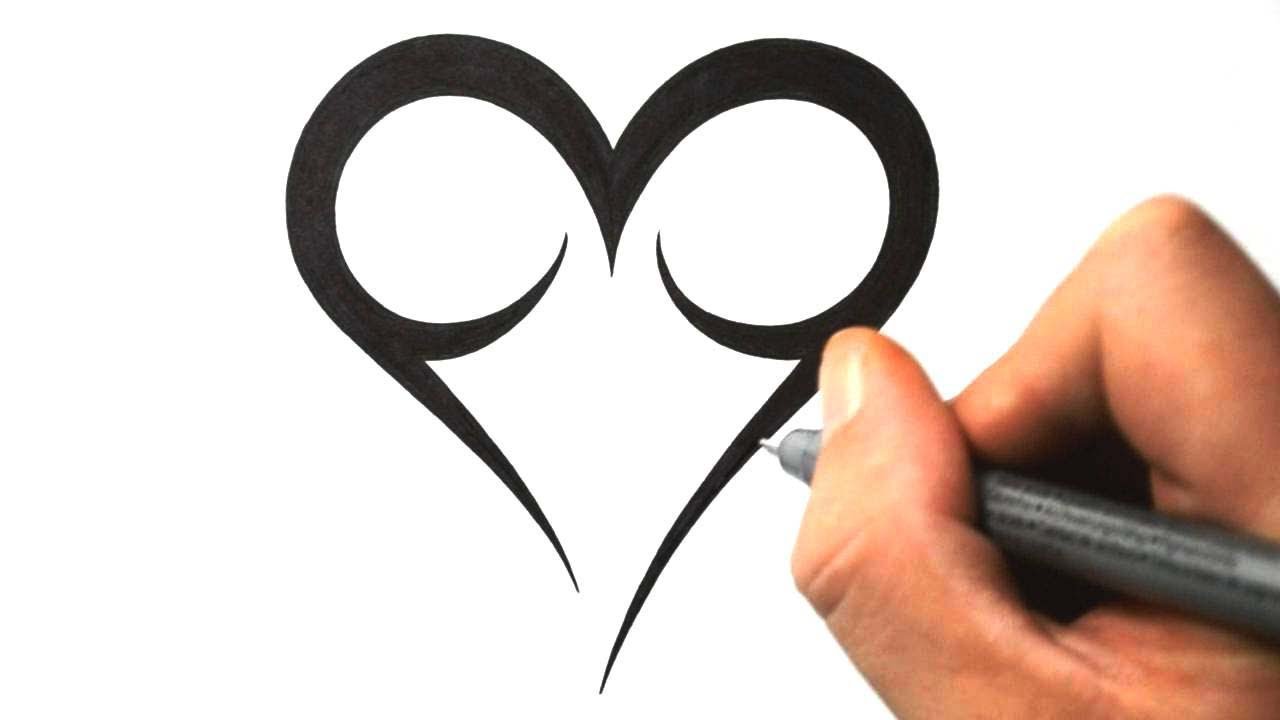 Easy to Draw Cool Heart Designs