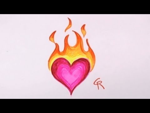 Easy to Draw Cool Heart Drawings