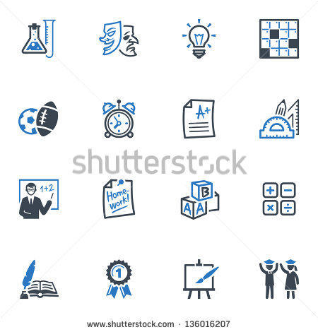 Education Icon Set