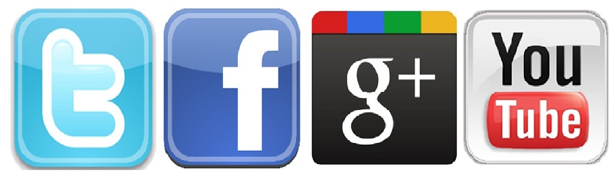 Facebook Twitter YouTube Icons