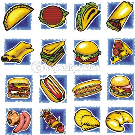 Fast Food Vectors Free