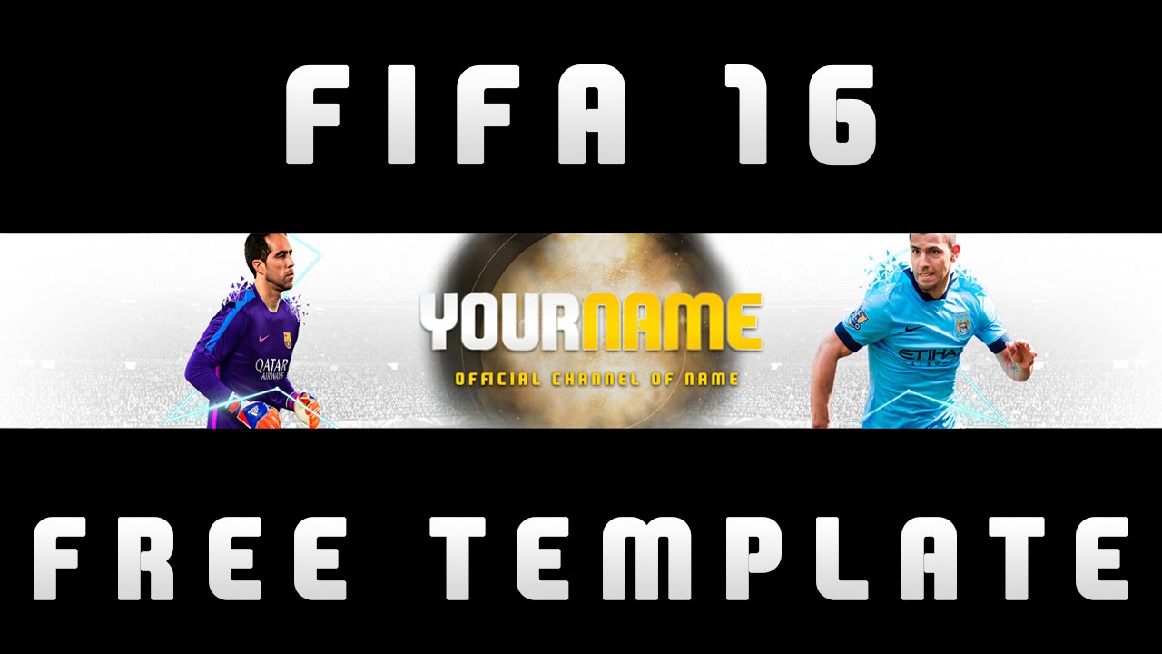 FIFA 16 Banner Template
