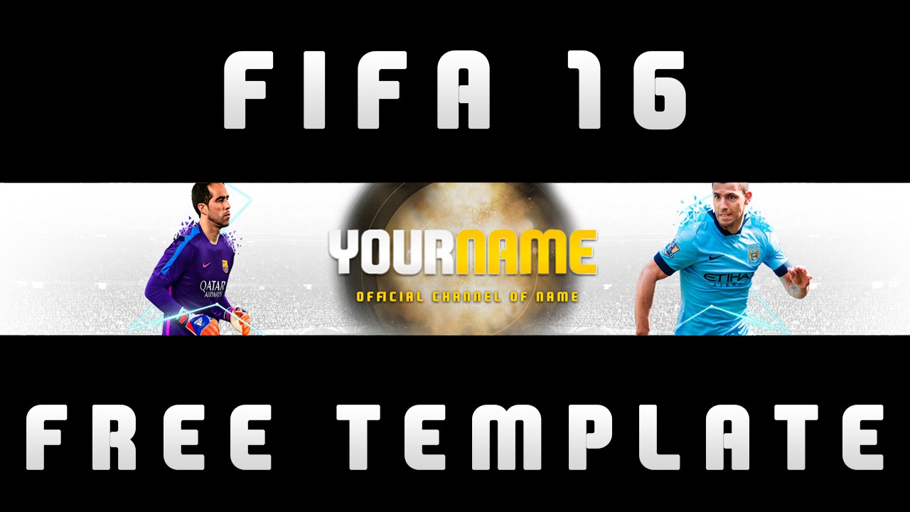 FIFA 16 Banner Template FIFA 16 Banner Template