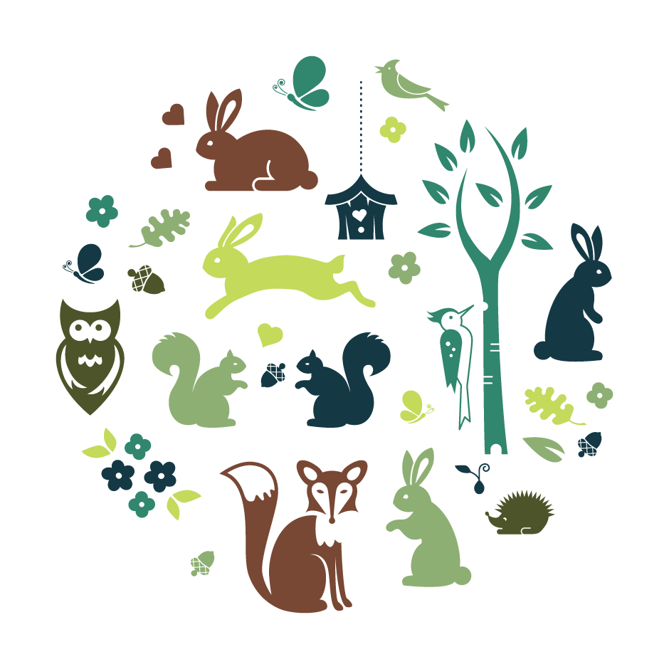 Forest Animal Icons Forest Animal Icons