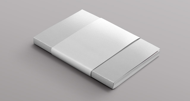 Free Book Cover Mockup Template PSD