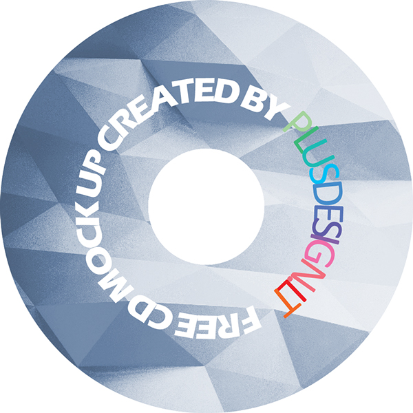 Free CD Template PSD Mockup Free CD Template PSD Mockup