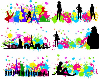 Free Colorful Vector Graphics