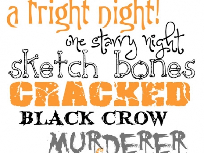 Free Halloween Fonts Downloads