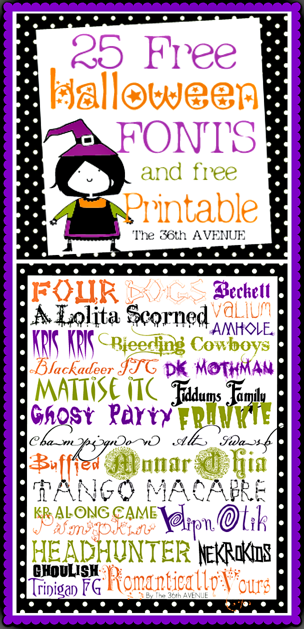 Free Halloween Fonts