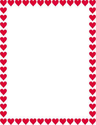 Free Heart Borders Free Heart Borders