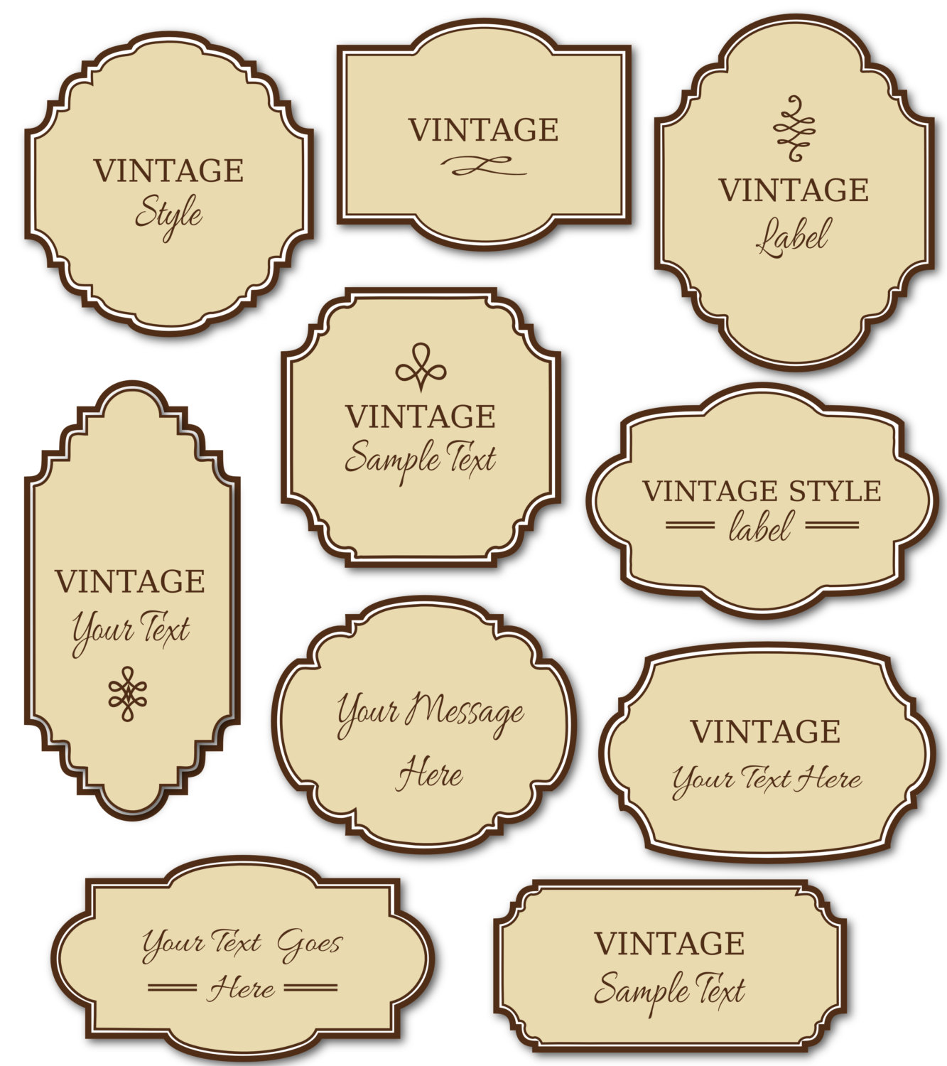 17 Free Vintage Tag Label Template Images Vintage Apothecary Label