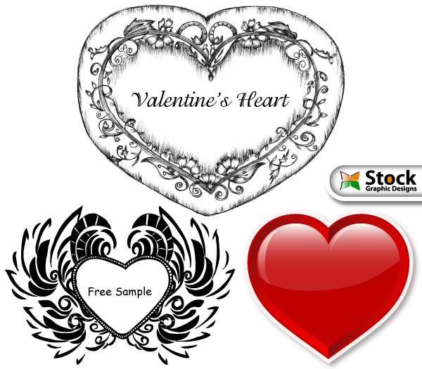 Free Valentine Vector Graphics