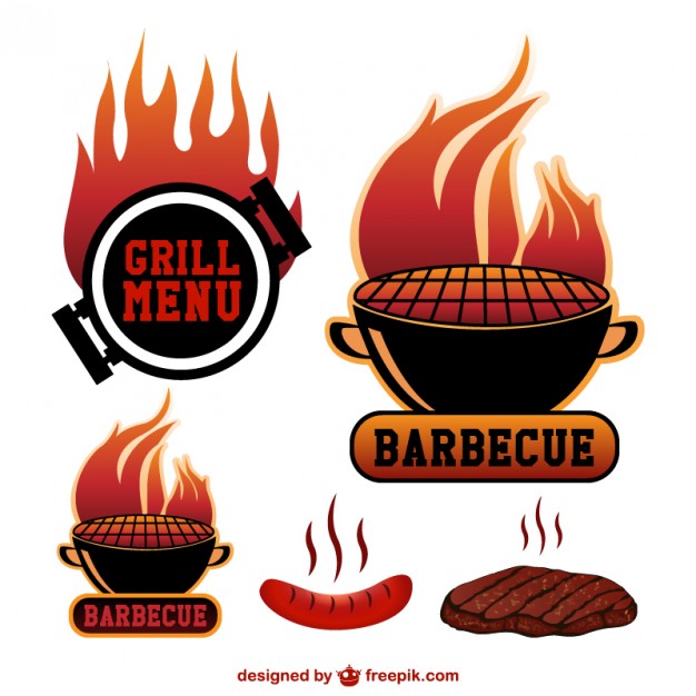 Free Vector BBQ Grill
