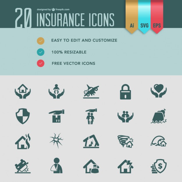 Free Vector Icons Insurance