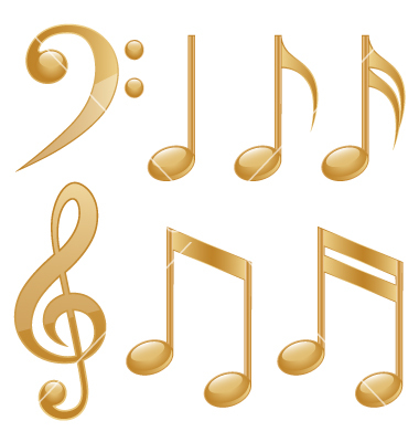 Free Vector Music Notes