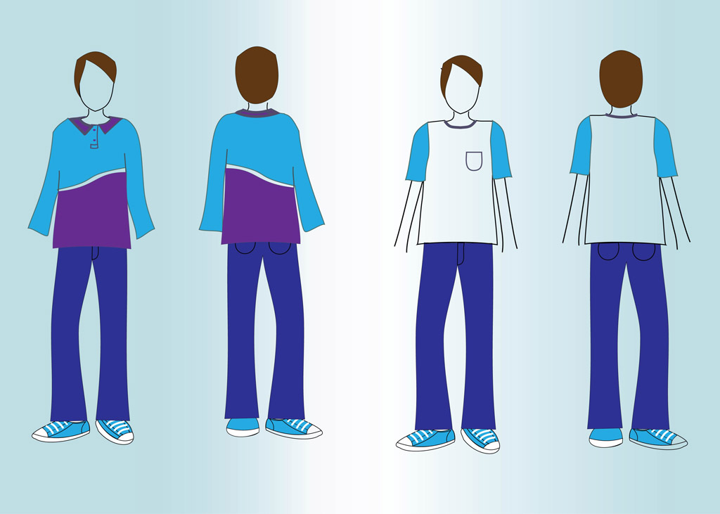 Free Vector T-Shirt Mockup Free Vector T-Shirt Mockup
