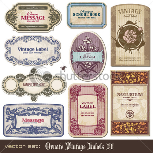 Free Vector Vintage Labels
