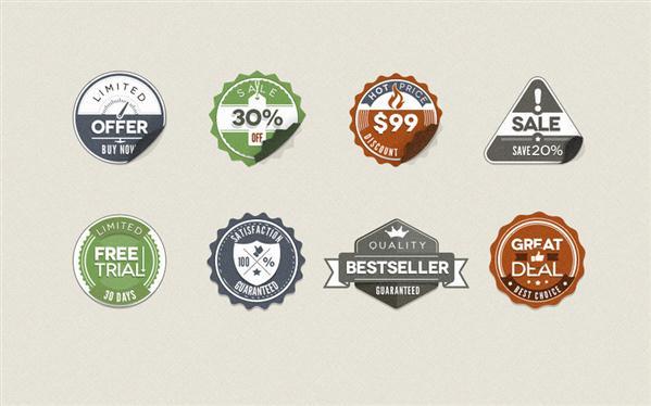 Free Vintage Badges