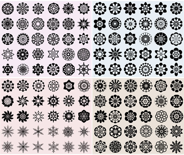 11 Geometric Vector Patterns Images